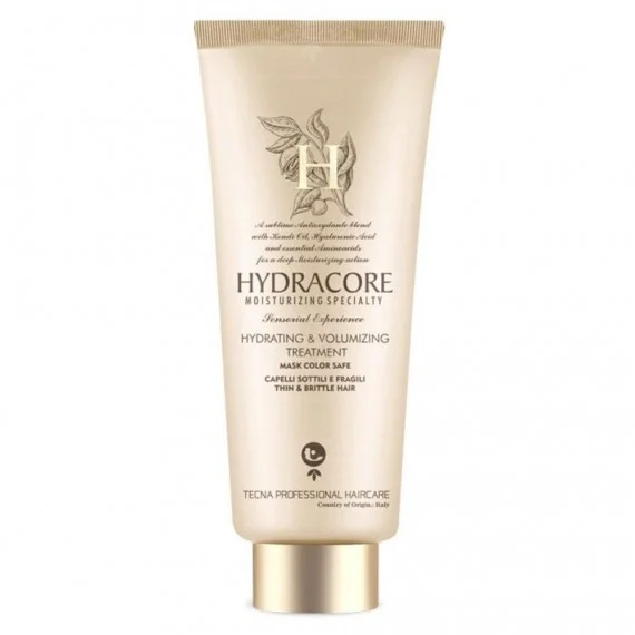 Tecna Hydracore Hydrating & Volumizing Treatment 200ml - maschera volumizzante idratante capelli fini secchi