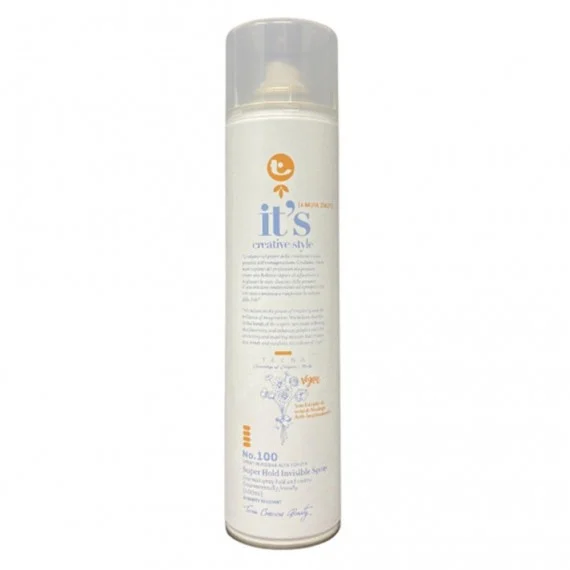 Tecna It's N.100 Super Hold Invisible Spray 400ml - lacca/spray invisibile tenuta forte