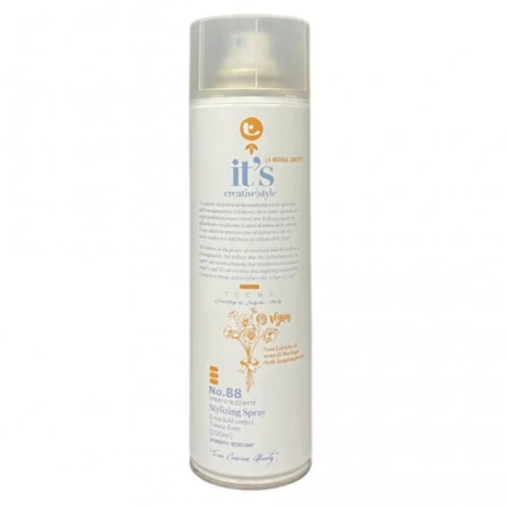 Tecna It's N.88 Stylizing Spray 200ml - lacca styling tenuta extra forte tutti capelli