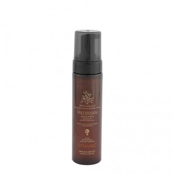 Tecna PRECIOUSKIN DYNAMIC Sancha Inchi Organic Foam Wash 200ml - mousse detergente viso antiossidante