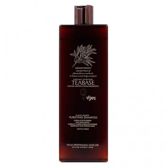 Tecna Teabase Aromatherapy Purifying Shampoo 500ml - shampoo purificante capelli cute grassa