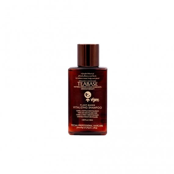 Tecna Teabase Aromatherapy Vitalizing Shampoo 100ml TRAVEL SIZE - shampoo rinforzante capelli devitalizzati