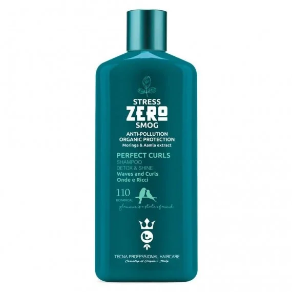 Tecna Zero Perfect Curls Shampoo 400ml - shampoo detossinante illuminante capelli e mossi