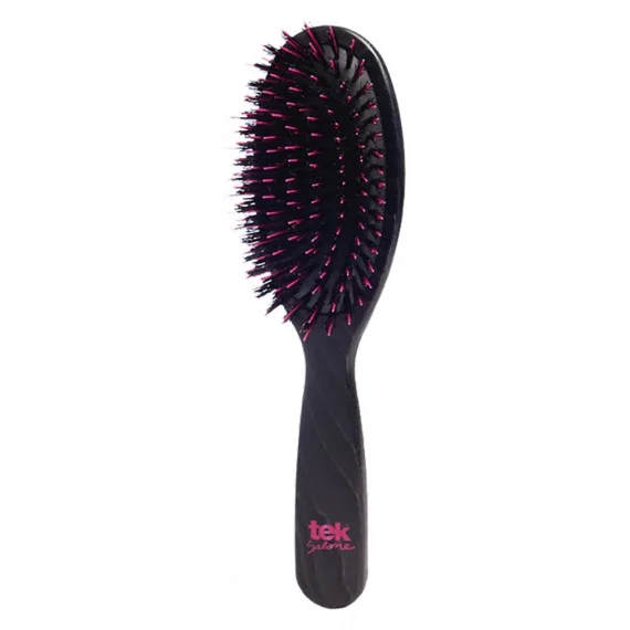 Tek Spazzola Ovale Mix Volume - spazzola ovale setole cinghiale tutti capelli e extension