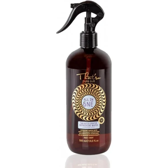 That'so All In One Tan Accelerator Refreshing Water 500ml - acqua abbronzante rinfrescante