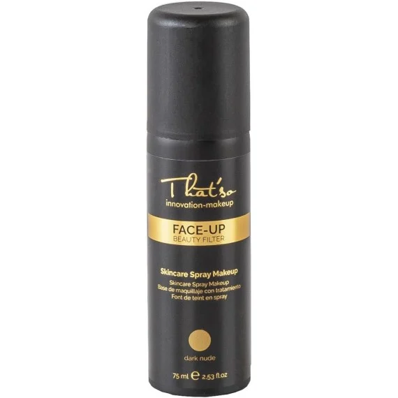 That'so Face Up Dark Nude Skincare Spray Makeup 75ml - fondotinta viso spray