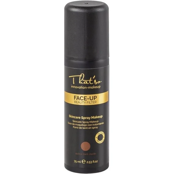 That'so Face Up Extra Dark Nude Skincare Spray Makeup 75ml - fondotinta viso spray