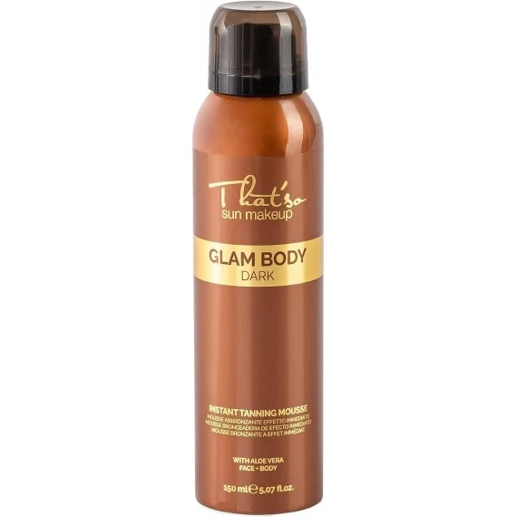 That'so Glam Body Mousse Dark 150ml - mousse abbronzante effetto immediato bronzo dorato