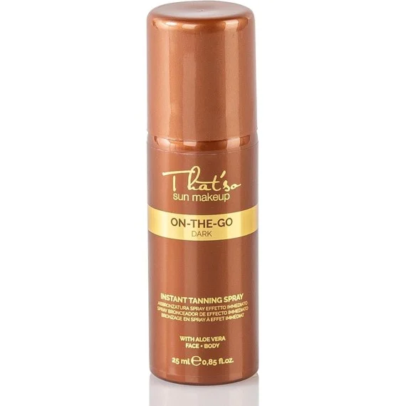 That'so Mini On The Go Dark 25ml TRAVEL - spray abbronzante viso corpo istantaneo bronzo dorato