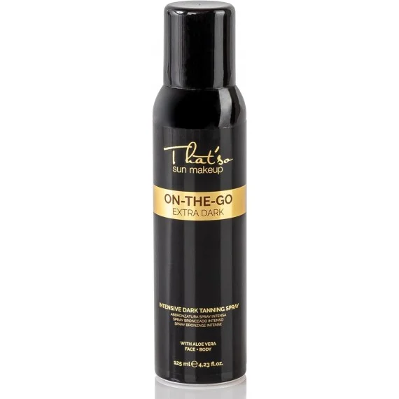 That'so On The Go Extra Dark 125ml - spray abbronzante viso corpo istantaneo bronzo scuro