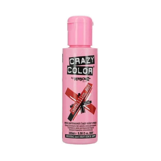 Crazy Colour Dye 40 Vermillion Red 100ml
