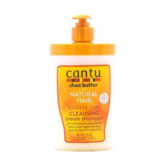 Cantu Natural Hair Champú Limpiador Manteca Karité 709g