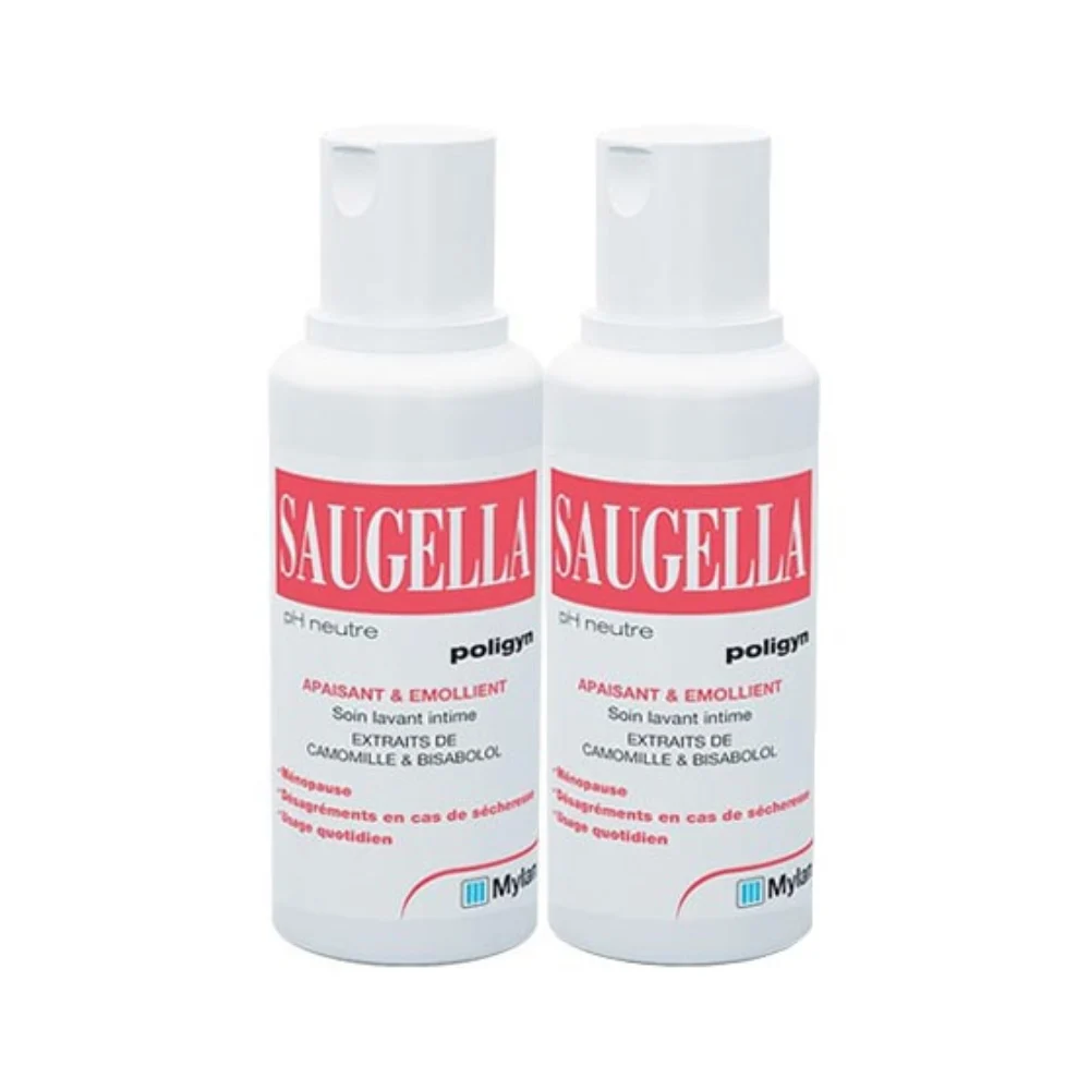 Salgella Poligyn Detergente Morbido Senza Sapone Mucose Fragili o Secche 2x250ml Lotto × 2