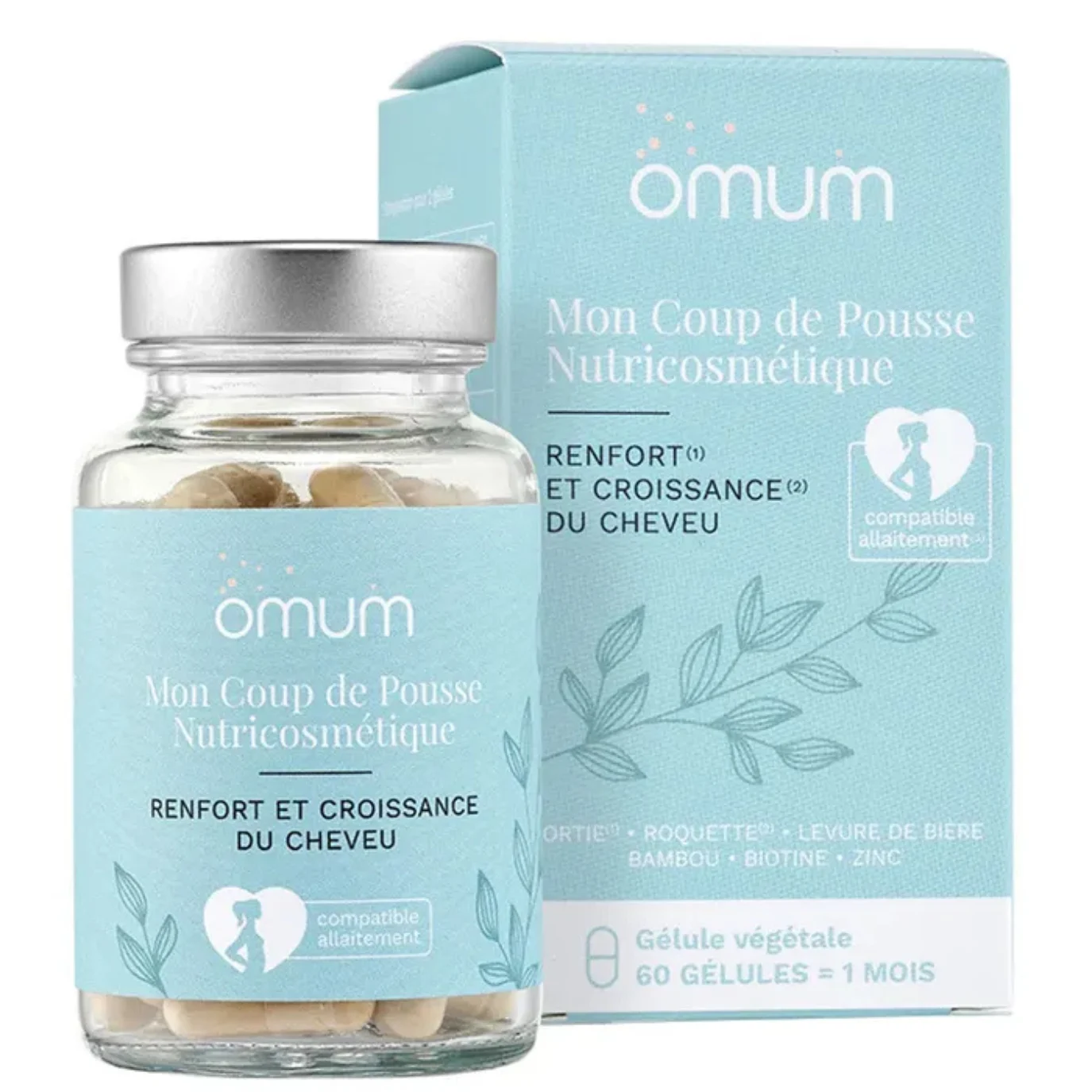 Omum Mon Coup de Pousse Nutricosmétique 60 capsule