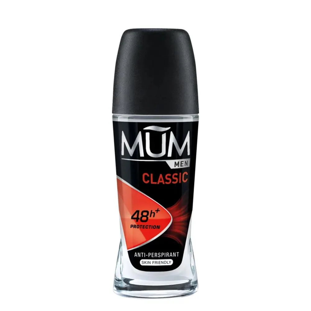 Mum Deodorante Per Uomini Senza Alcool Roll-on 48h Originale 50ml