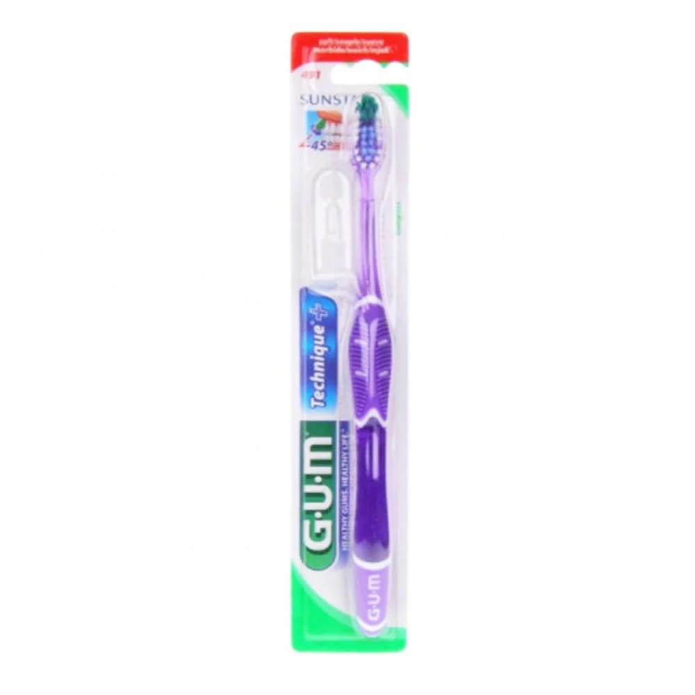 Gum Tecnica + Spazzolino Da Denti Compatto Morbido 491