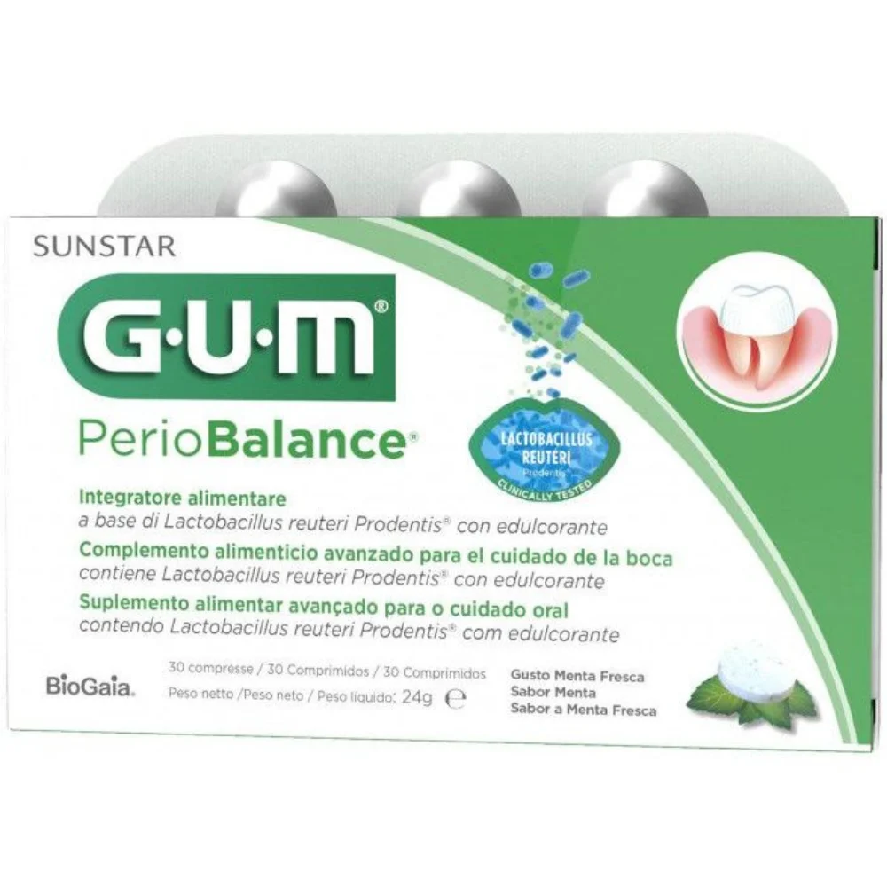Gum PerioBalance Pastiglie da Succhiare Menta 30 Compresse