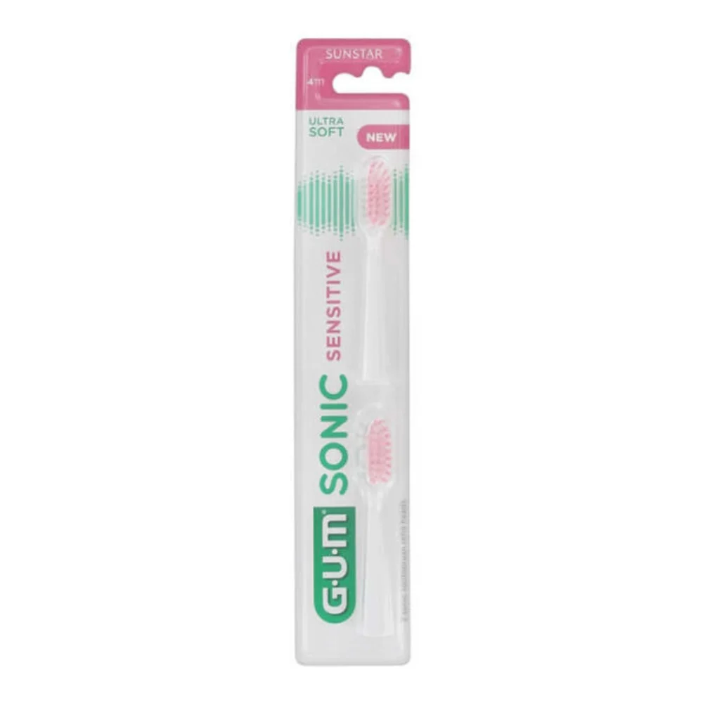 Gum Sonic Sensitive Ricariche Spazzolino x2