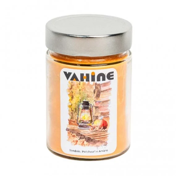VAHINE "Lanterne d'Irlanda" Sandalo, Patchouli & Ambra 275g - candela profumata