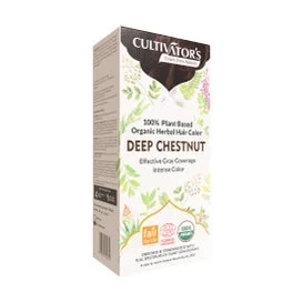 Tintura organica di castagno scuro del coltivatore 100g