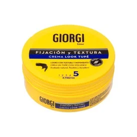 Giorgi fissando la texture dei capelli crema guardare Tup No. 5 125ml
