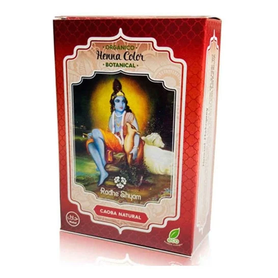 Radhe Shyam Henna Color Botanical Caoba Natural 100g