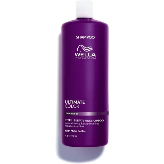 WELLA PROFESSIONALS Ultimate Color Step 1 Shampoo 1000ml - shampoo lenitivo protettivo capelli colorati