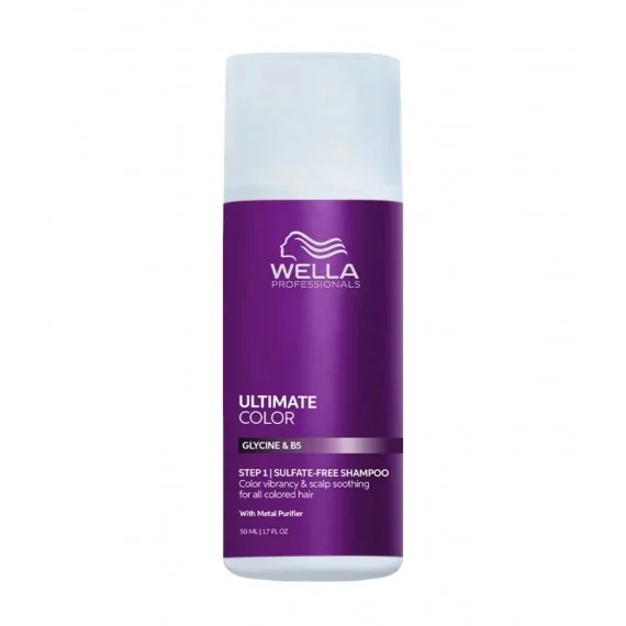 WELLA PROFESSIONALS Ultimate Color Step 1 Shampoo 50ml TRAVEL - shampoo lenitivo protettivo capelli colorati