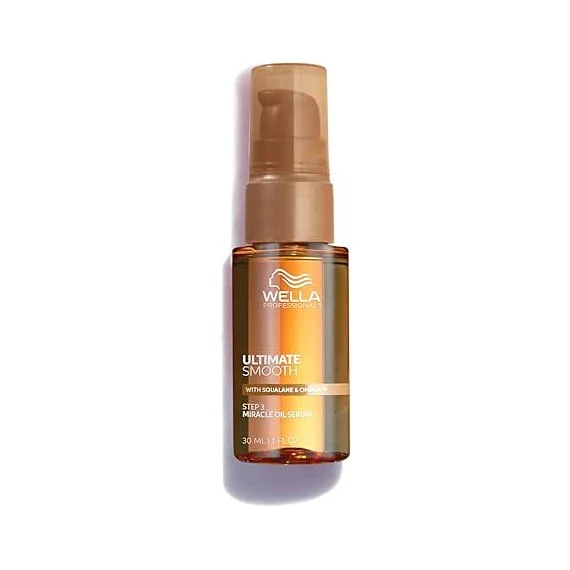 WELLA PROFESSIONALS Ultimate Smooth Mircale Oil Serum Step3 30ml - olio nutriente disciplinante capelli crespi