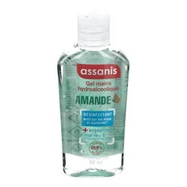 Assanis Gel idroalcolico al mandorla Profumo di mandorla 80 ml