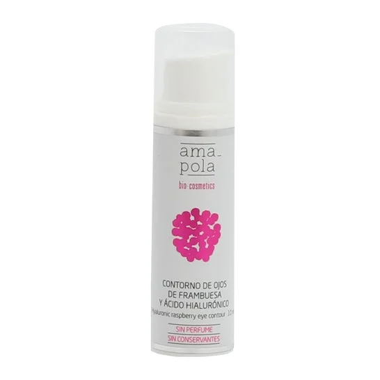 Amapola Biocosmetics Contorno Ojos Frambuesa y Ácido Hialur 10ml
