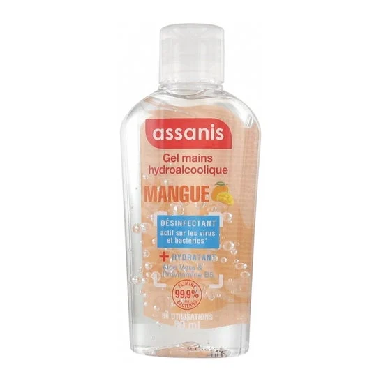 Assanis Pocket Hidroalcoholic Gel Mango 80ml