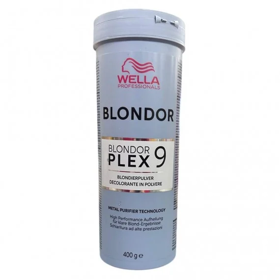 Wella Professional Blondor Plex Blondierpulver 400g- Decolorante in polvere