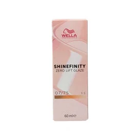 Wella Shinefinity Colorante Zero Lift Glaze Colore 07/75 90ml