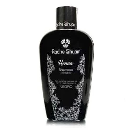 Radhe Shyam Champú Henna Color Negro 400ml