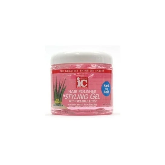 Fantasia Ic Gel para Peinar Duro de Aloe Rosa 454g