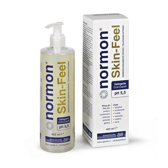 Normon Skin Feel Detergente Capelli pH 5.5 400ml