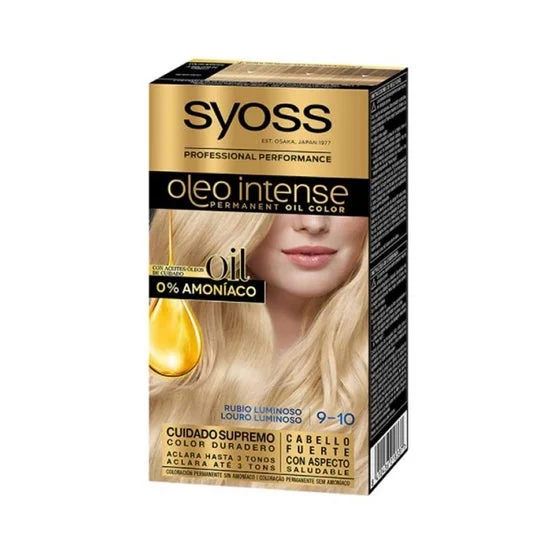Syoss Oleo Intense N°9.10 Biondo Luminoso Pack 5 Unità