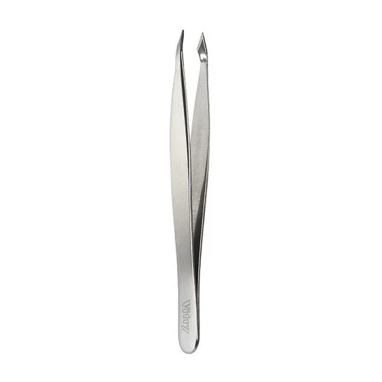 Pinzette Vitry Sharpened Tips e ultrafine in acciaio inox.