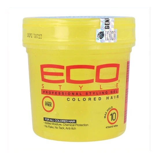 Eco Styler Gel Fissante Capelli Tinti Giallo Forte 473ml