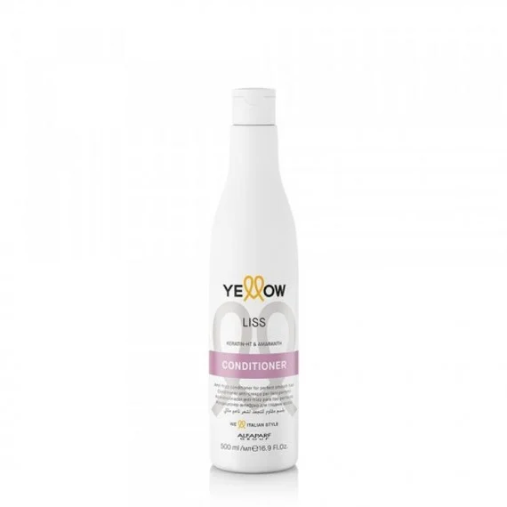 Yellow Professional Liss Conditioner 500ml - balsamo lisciante anticrespo capelli ribelli crespi