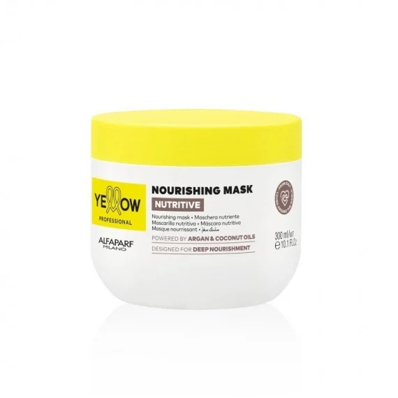 Yellow Professional Nutritive Nourishing Mask 300ml - maschera nutriente capelli secchi aridi