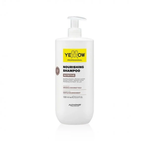 Yellow Professional Nutritive Nourishing Shampoo 1000ml - shampoo nutriente capelli secchi