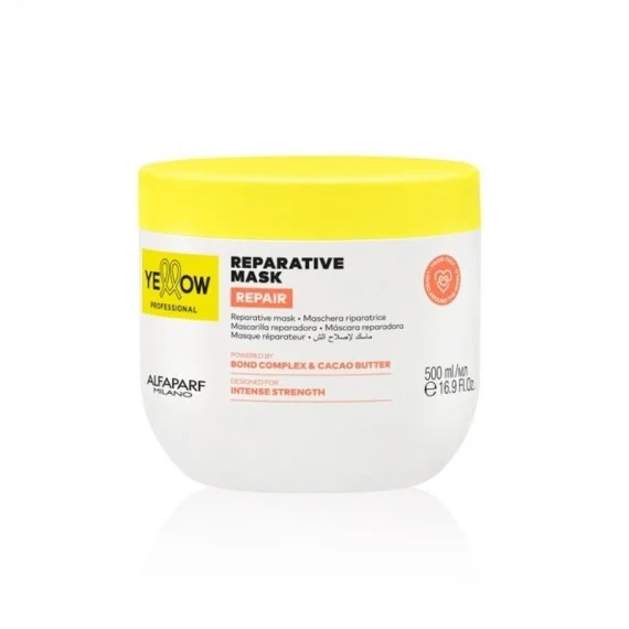 Yellow Professional Repair Reparative Mask 500ml - maschera riparatrice capelli danneggiati