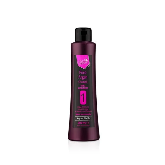 Real Natura Champú Sin Sal Puro Argán 300ml
