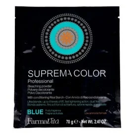 Farmavita Suprema Bleaching Powder Sbiancante Blu 70g