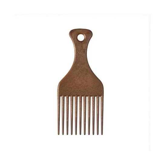 Pettine scavato Eurostil 11 denti di legno grande 1 pezzo