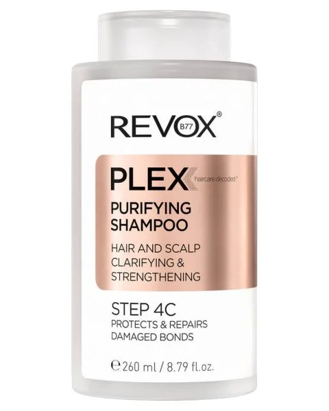 Revox PLEX Purifying Shampoo. Step 4C
