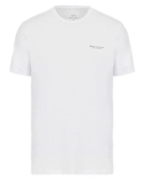 Armani Exchange Men T-Shirt Hvid Str. S