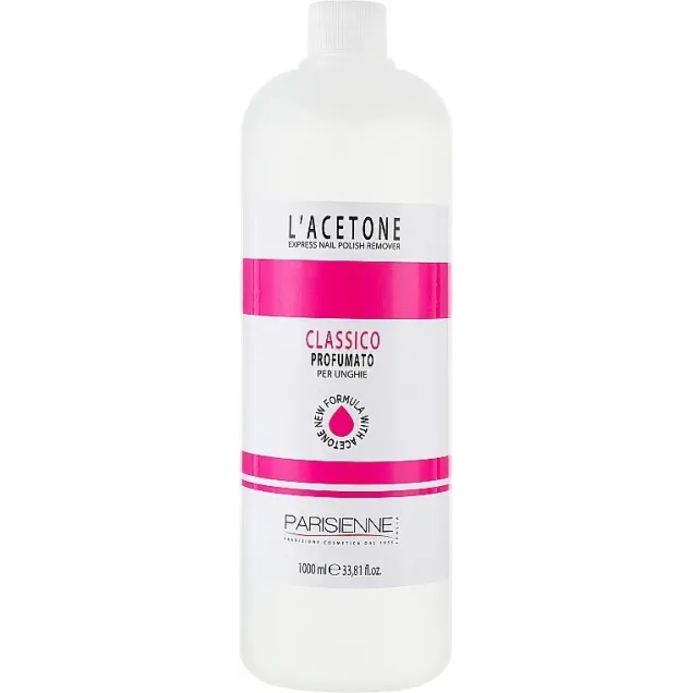 Acetone per Smalto Unghie Parisienne 1000 ml Professionale